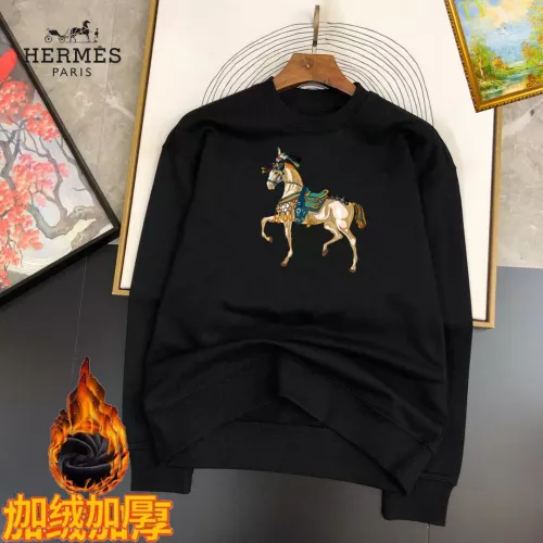 Wholesale Hermes Hoodies Long Sleeved For Men #1385376 $45.00 USD, Wholesale Quality Replica Hermes Hoodies
