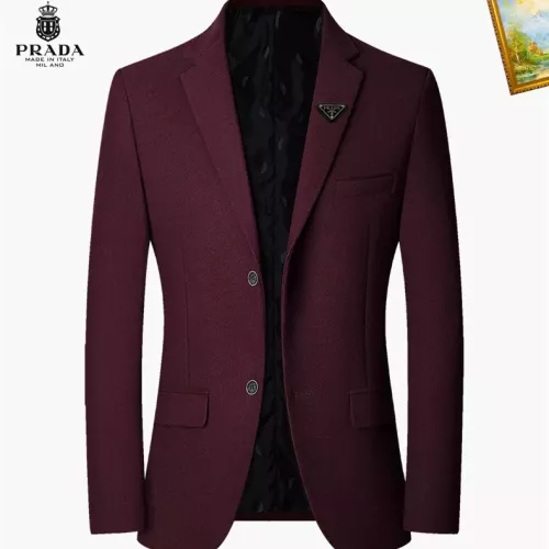 Wholesale Prada Jackets Long Sleeved For Men #1385413 $68.00 USD, Wholesale Quality Replica Prada Jackets