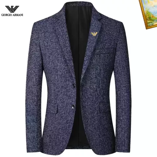 Wholesale Armani Jackets Long Sleeved For Men #1385423 $68.00 USD, Wholesale Quality Replica Armani Jackets