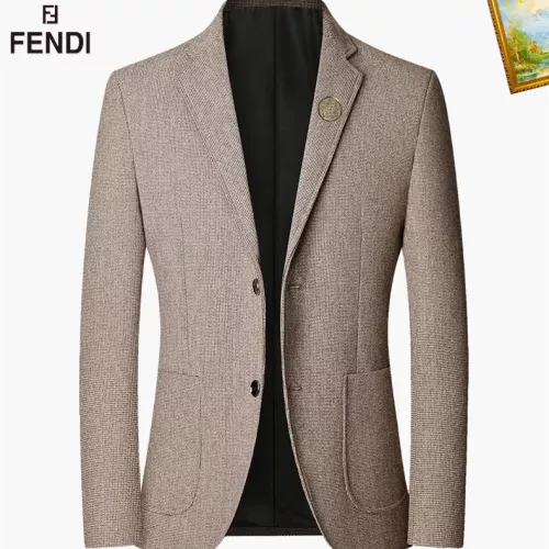 Wholesale Fendi Jackets Long Sleeved For Men #1385434 $68.00 USD, Wholesale Quality Replica Fendi Jackets