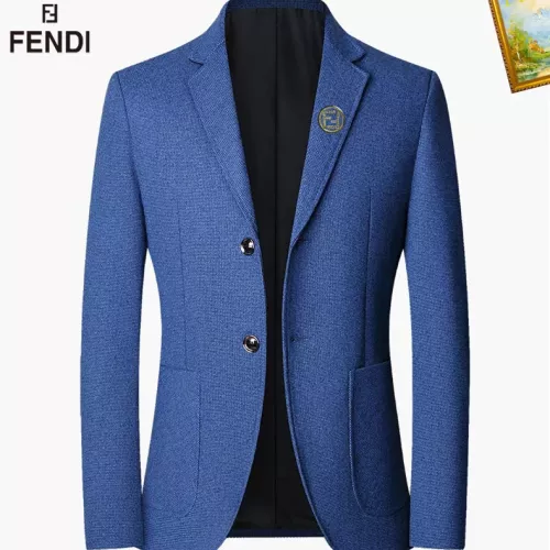 Wholesale Fendi Jackets Long Sleeved For Men #1385437 $68.00 USD, Wholesale Quality Replica Fendi Jackets