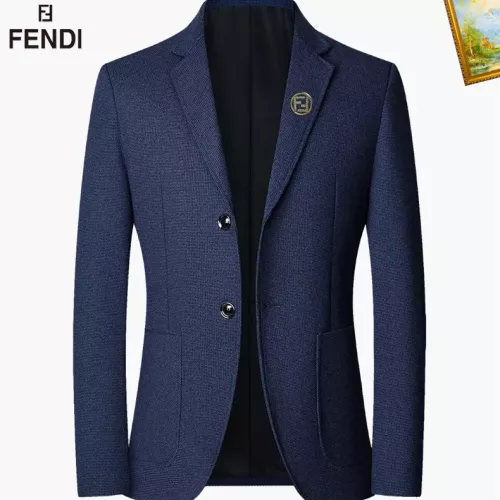 Wholesale Fendi Jackets Long Sleeved For Men #1385438 $68.00 USD, Wholesale Quality Replica Fendi Jackets