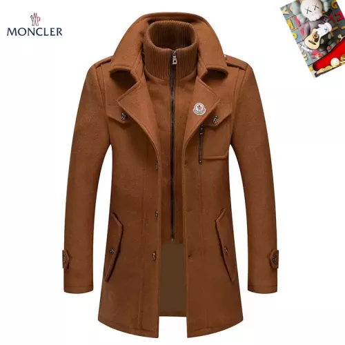 Wholesale Moncler Coat Long Sleeved For Men #1385466 $80.00 USD, Wholesale Quality Replica Moncler Coats