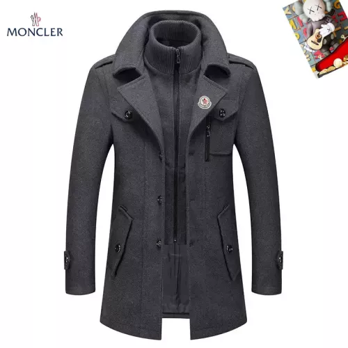 Wholesale Moncler Coat Long Sleeved For Men #1385467 $80.00 USD, Wholesale Quality Replica Moncler Coats