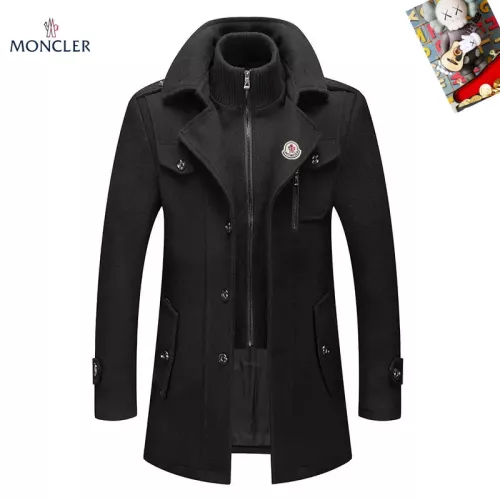 Wholesale Moncler Coat Long Sleeved For Men #1385468 $80.00 USD, Wholesale Quality Replica Moncler Coats