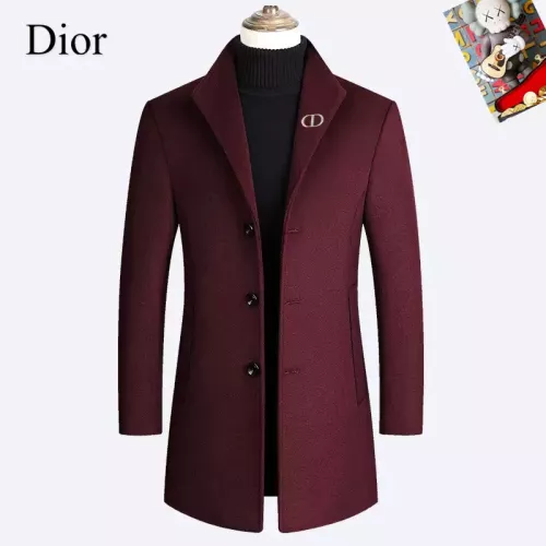 Wholesale Christian Dior Coat Long Sleeved For Men #1385471 $80.00 USD, Wholesale Quality Replica Christian Dior Coats