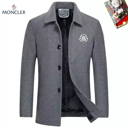 Wholesale Moncler Coat Long Sleeved For Men #1385506 $80.00 USD, Wholesale Quality Replica Moncler Coats