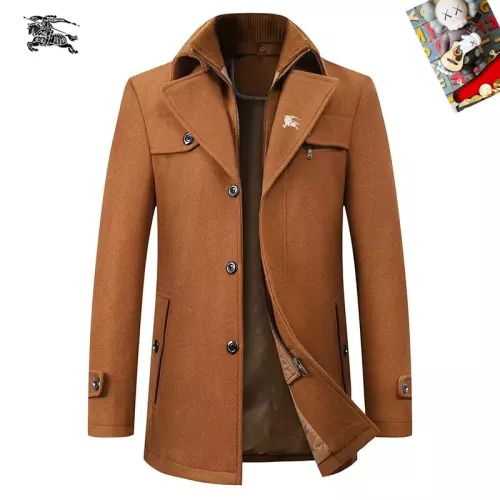 Wholesale Burberry Coats Long Sleeved For Men #1385538 $80.00 USD, Wholesale Quality Replica Burberry Coats