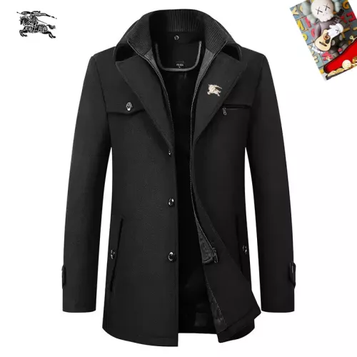 Wholesale Burberry Coats Long Sleeved For Men #1385542 $80.00 USD, Wholesale Quality Replica Burberry Coats