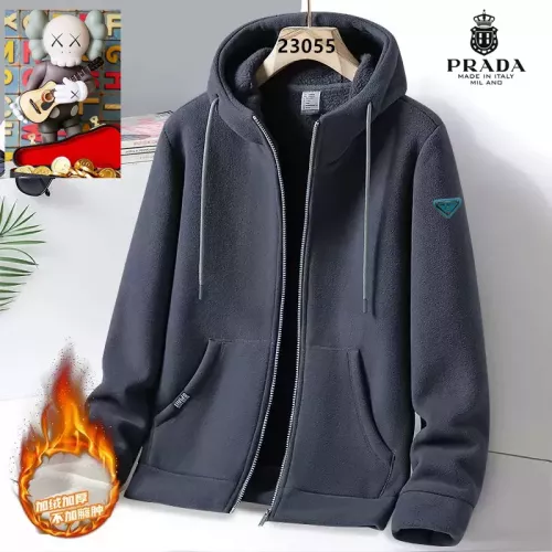Wholesale Prada Jackets Long Sleeved For Men #1385734 $64.00 USD, Wholesale Quality Replica Prada Jackets