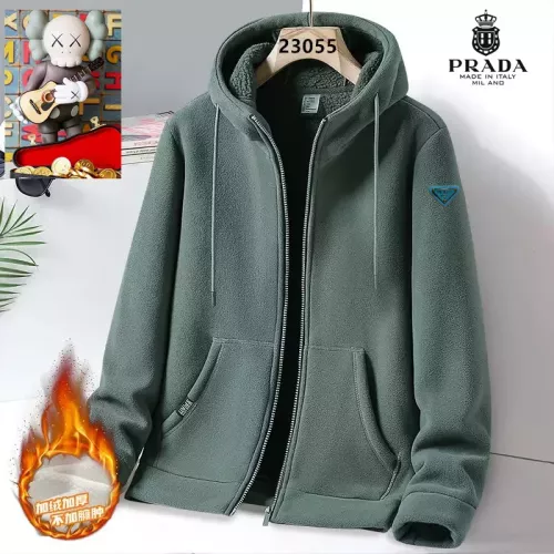 Wholesale Prada Jackets Long Sleeved For Men #1385738 $64.00 USD, Wholesale Quality Replica Prada Jackets