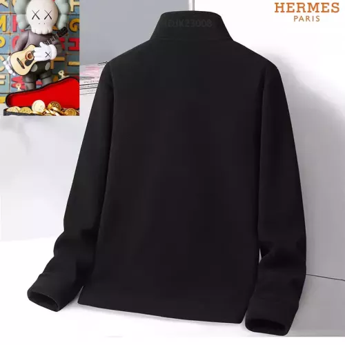 Replica Hermes Jackets Long Sleeved For Men #1385765 $64.00 USD for Wholesale
