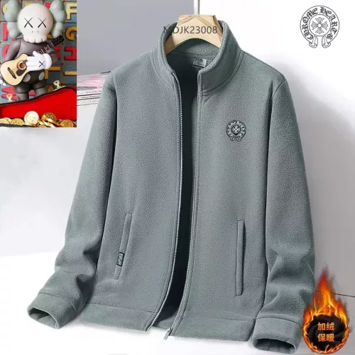 Wholesale Chrome Hearts Jackets Long Sleeved For Men #1385776 $64.00 USD, Wholesale Quality Replica Chrome Hearts Jackets