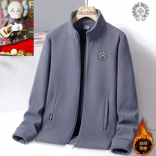 Wholesale Chrome Hearts Jackets Long Sleeved For Men #1385777 $64.00 USD, Wholesale Quality Replica Chrome Hearts Jackets