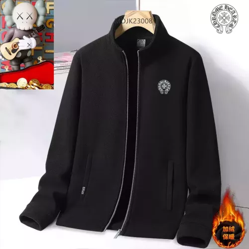 Wholesale Chrome Hearts Jackets Long Sleeved For Men #1385778 $64.00 USD, Wholesale Quality Replica Chrome Hearts Jackets
