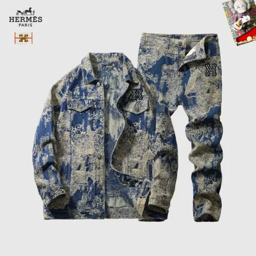 Wholesale Hermes Tracksuits Long Sleeved For Men #1385803 $100.00 USD, Wholesale Quality Replica Hermes Tracksuits