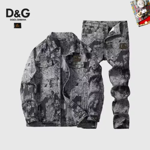 Wholesale Dolce &amp; Gabbana D&amp;G Tracksuits Long Sleeved For Men #1385808 $100.00 USD, Wholesale Quality Replica Dolce &amp; Gabbana D&amp;G Tracksuits