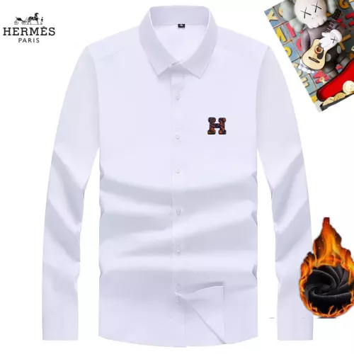 Wholesale Hermes Shirts Long Sleeved For Unisex #1385813 $42.00 USD, Wholesale Quality Replica Hermes Shirts