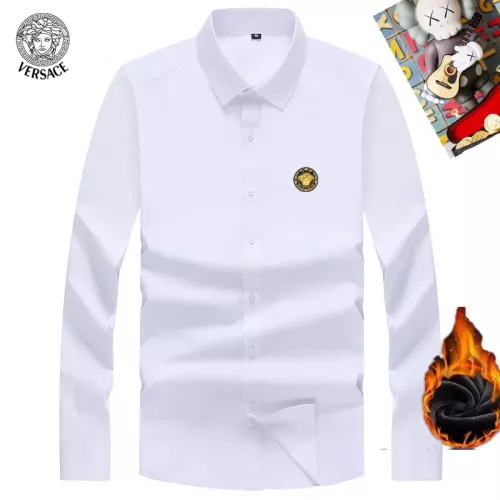 Wholesale Versace Shirts Long Sleeved For Unisex #1385845 $42.00 USD, Wholesale Quality Replica Versace Shirts