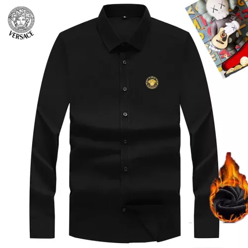 Wholesale Versace Shirts Long Sleeved For Unisex #1385848 $42.00 USD, Wholesale Quality Replica Versace Shirts
