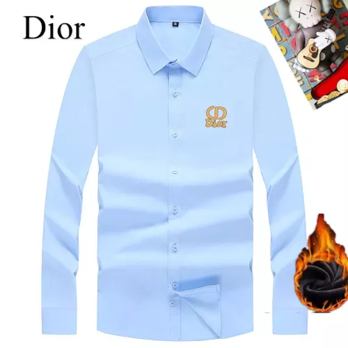 Wholesale Christian Dior Shirts Long Sleeved For Unisex #1385850 $42.00 USD, Wholesale Quality Replica Christian Dior Shirts