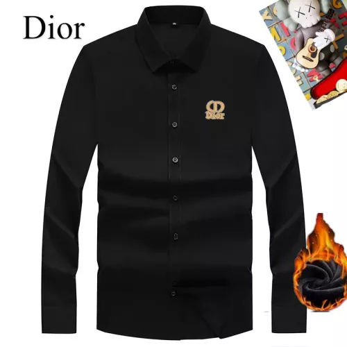 Wholesale Christian Dior Shirts Long Sleeved For Unisex #1385852 $42.00 USD, Wholesale Quality Replica Christian Dior Shirts