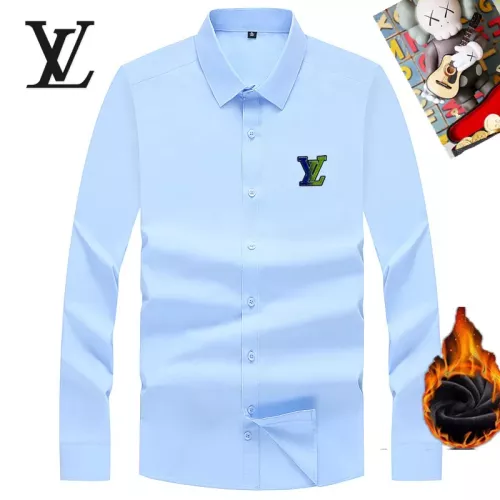 Wholesale Louis Vuitton LV Shirts Long Sleeved For Unisex #1385854 $42.00 USD, Wholesale Quality Replica Louis Vuitton LV Shirts