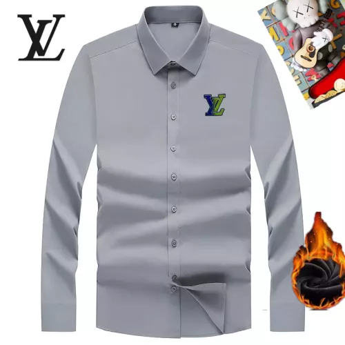 Wholesale Louis Vuitton LV Shirts Long Sleeved For Unisex #1385855 $42.00 USD, Wholesale Quality Replica Louis Vuitton LV Shirts
