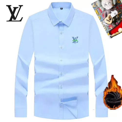 Wholesale Louis Vuitton LV Shirts Long Sleeved For Unisex #1385862 $42.00 USD, Wholesale Quality Replica Louis Vuitton LV Shirts