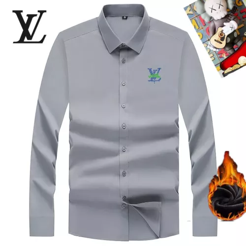 Wholesale Louis Vuitton LV Shirts Long Sleeved For Unisex #1385863 $42.00 USD, Wholesale Quality Replica Louis Vuitton LV Shirts