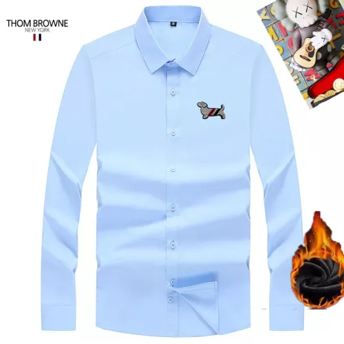 Wholesale Thom Browne TB Shirts Long Sleeved For Unisex #1385878 $42.00 USD, Wholesale Quality Replica Thom Browne TB Shirts