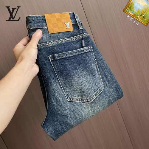 Wholesale Louis Vuitton LV Jeans For Men #1385913 $48.00 USD, Wholesale Quality Replica Louis Vuitton LV Jeans
