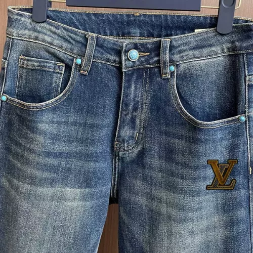 Replica Louis Vuitton LV Jeans For Men #1385913 $48.00 USD for Wholesale