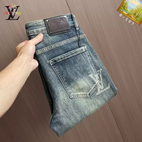 Wholesale Louis Vuitton LV Jeans For Men #1385914 $48.00 USD, Wholesale Quality Replica Louis Vuitton LV Jeans