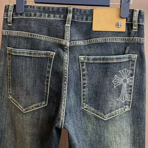 Replica Chrome Hearts Jeans For Men #1385918 $48.00 USD for Wholesale