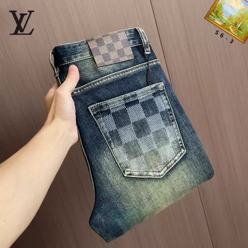 Wholesale Louis Vuitton LV Jeans For Men #1385925 $48.00 USD, Wholesale Quality Replica Louis Vuitton LV Jeans