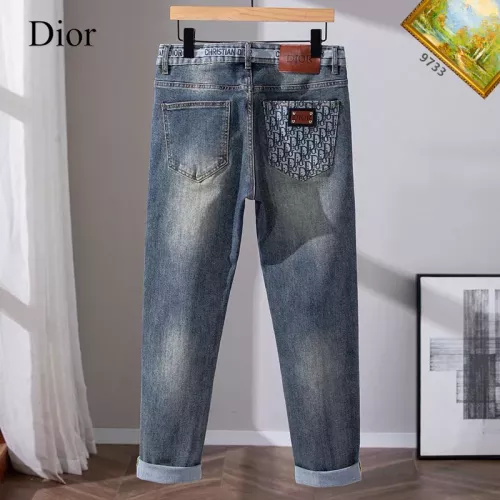 Replica Christian Dior Jeans For Men #1385935 $48.00 USD for Wholesale