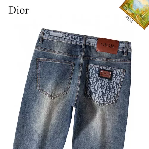 Replica Christian Dior Jeans For Men #1385935 $48.00 USD for Wholesale
