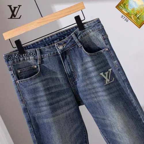 Replica Louis Vuitton LV Jeans For Men #1385936 $48.00 USD for Wholesale