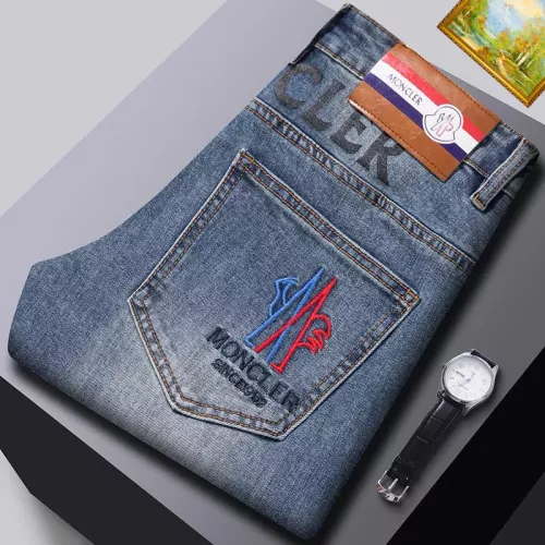 Wholesale Moncler Jeans For Men #1385937 $48.00 USD, Wholesale Quality Replica Moncler Jeans