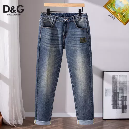 Replica Dolce & Gabbana D&G Jeans For Men #1385938 $48.00 USD for Wholesale