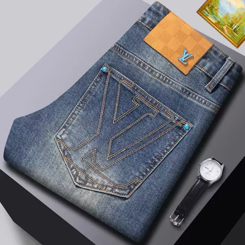 Wholesale Louis Vuitton LV Jeans For Men #1385939 $48.00 USD, Wholesale Quality Replica Louis Vuitton LV Jeans