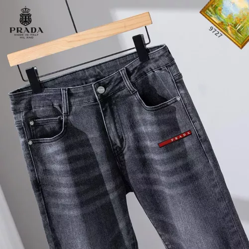 Replica Prada Jeans For Men #1385947 $48.00 USD for Wholesale