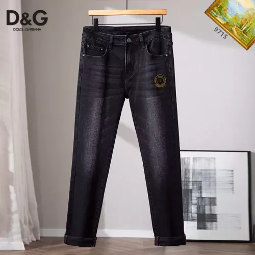 Replica Dolce & Gabbana D&G Jeans For Men #1385967 $48.00 USD for Wholesale