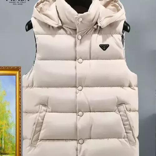 Wholesale Prada Jackets Sleeveless For Men #1386019 $56.00 USD, Wholesale Quality Replica Prada Jackets