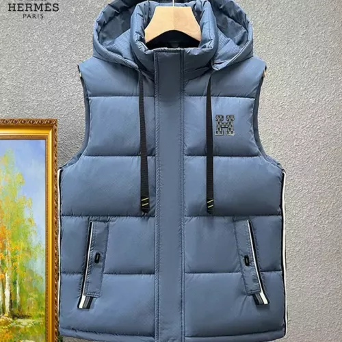 Wholesale Hermes Jackets Sleeveless For Men #1386028 $56.00 USD, Wholesale Quality Replica Hermes Jackets