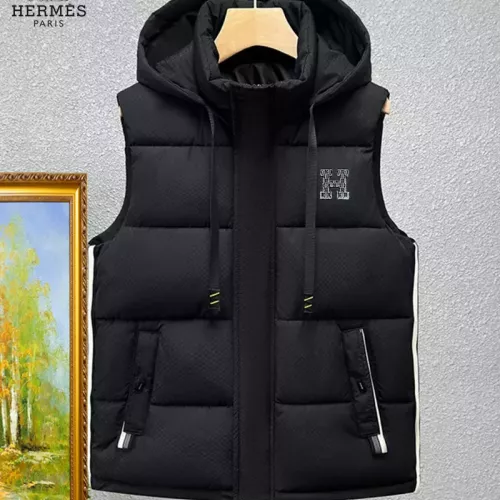 Wholesale Hermes Jackets Sleeveless For Men #1386030 $56.00 USD, Wholesale Quality Replica Hermes Jackets