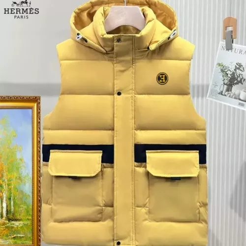 Wholesale Hermes Jackets Sleeveless For Men #1386032 $56.00 USD, Wholesale Quality Replica Hermes Jackets