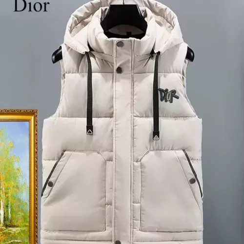 Wholesale Christian Dior Jackets Sleeveless For Men #1386037 $56.00 USD, Wholesale Quality Replica Christian Dior Jackets