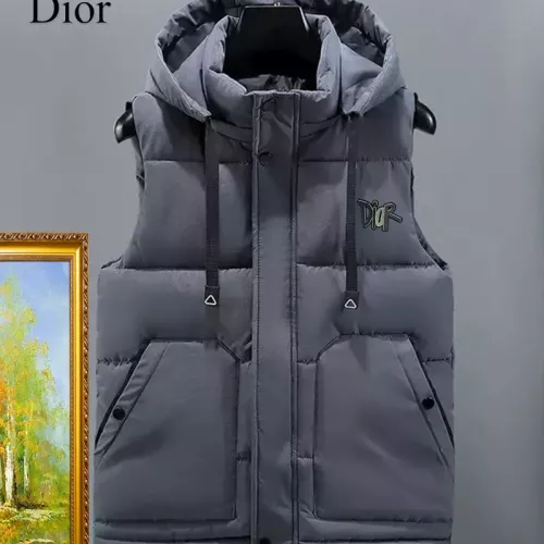 Wholesale Christian Dior Jackets Sleeveless For Men #1386038 $56.00 USD, Wholesale Quality Replica Christian Dior Jackets